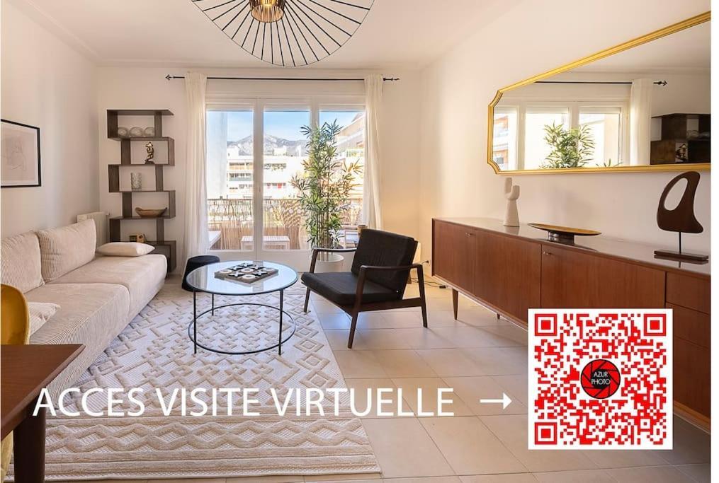 06B - Beautiful 2 Rooms With Terrace Sea View Roquebrune-Cap-Martin Eksteriør bilde