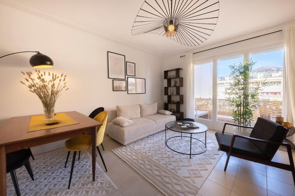 06B - Beautiful 2 Rooms With Terrace Sea View Roquebrune-Cap-Martin Eksteriør bilde