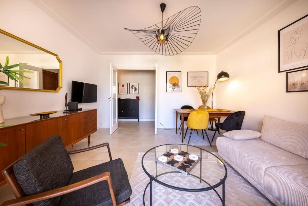 06B - Beautiful 2 Rooms With Terrace Sea View Roquebrune-Cap-Martin Eksteriør bilde