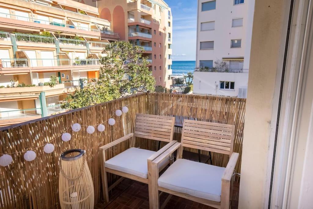 06B - Beautiful 2 Rooms With Terrace Sea View Roquebrune-Cap-Martin Eksteriør bilde
